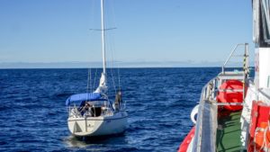 Seilbåten "Argo" ble funnet i god behold utenfor Sørøya
