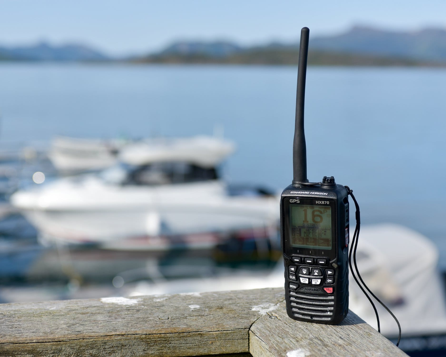 Håndholdt VHF ch 16 Håndholdt VHF ch 16